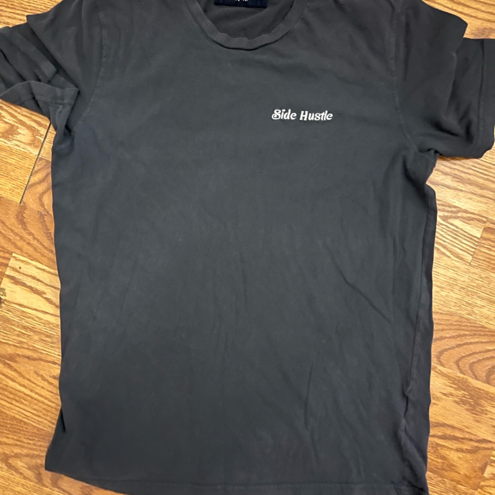 Abercrombie & Fitch Black Graphic Tee